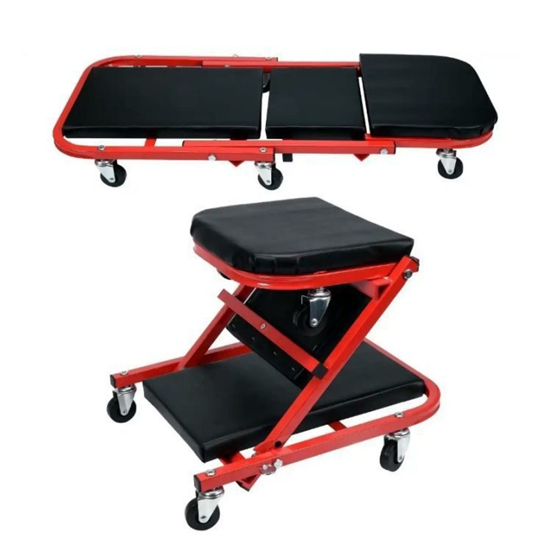 Garage Creeper Roller - Auto Maintenance Work Bench Chair Auto