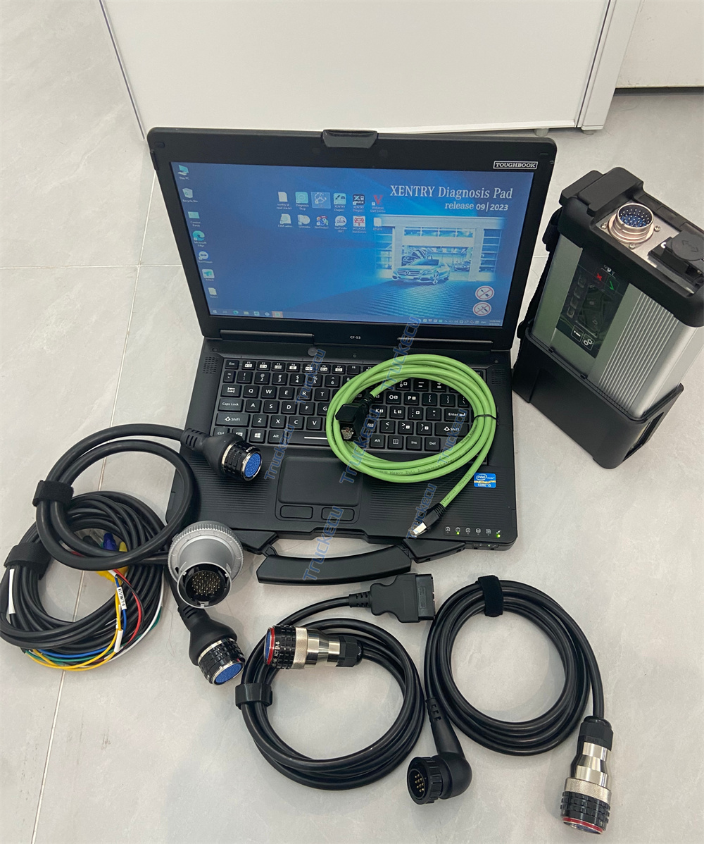Auto Repair Shop Diagnostics - Original Chip MB SD Connect C5