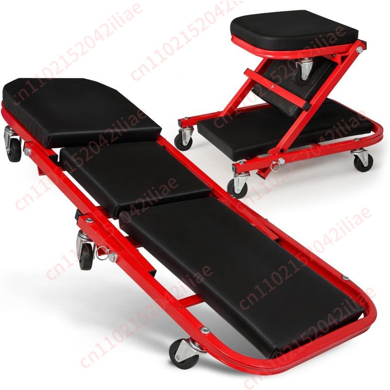 36-inch Folding Car Repair Bed - đánh giá và giá Garage Creeper Roller