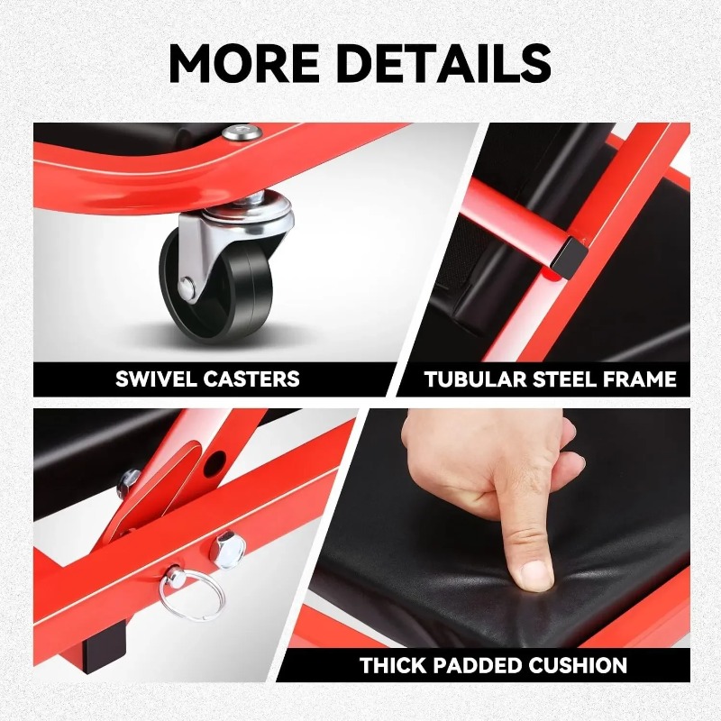 Foldable Z Creeper 2in1 Rollin - đánh giá và giá Garage Creeper Roller