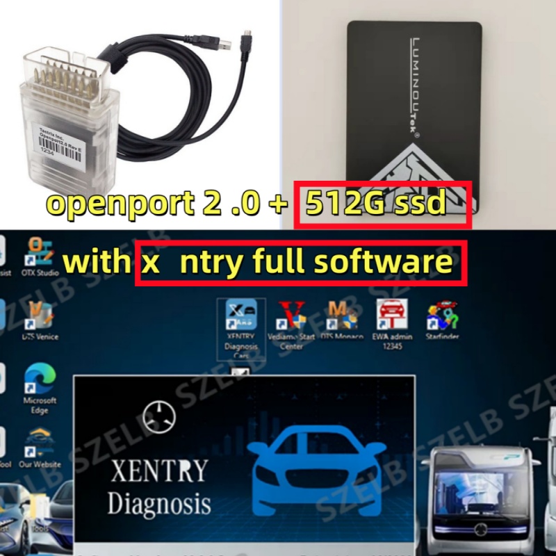 Xentry newest full diagnostic  - đánh giá và giá Auto Repair Shop Diagnostics