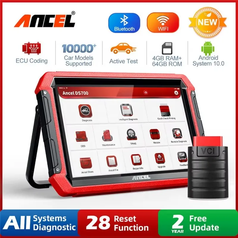 Professional Ancel DS700 OBDII - đánh giá và giá Auto Repair Shop Diagnostics
