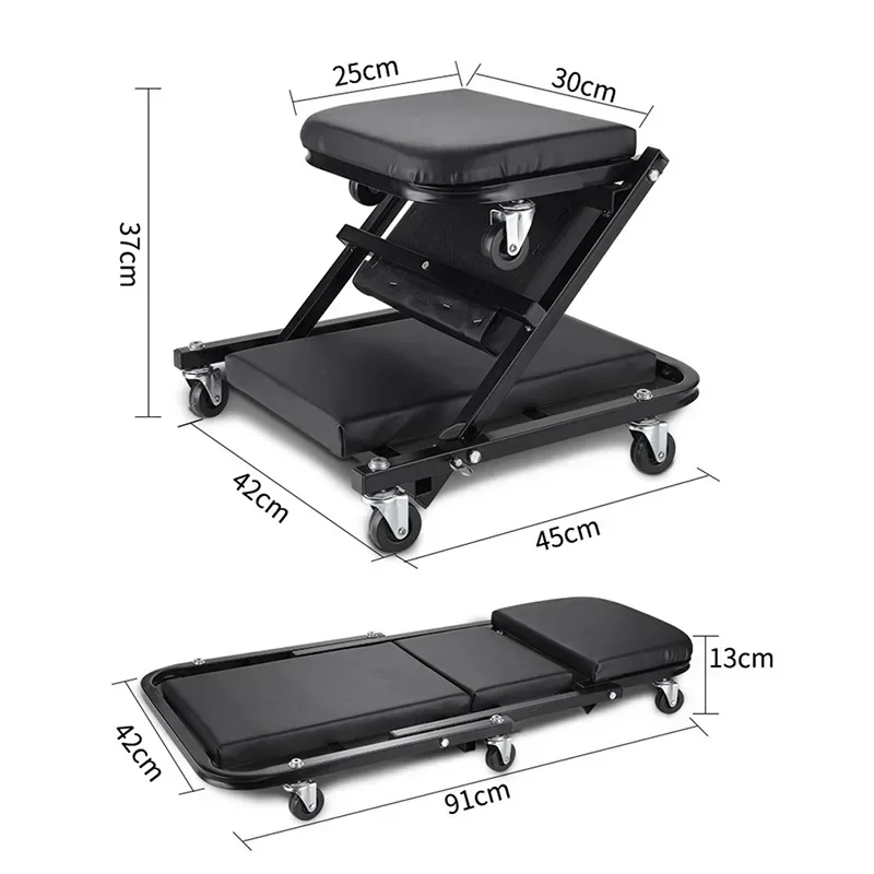 36Inch Folding Car Creeper Sea - đánh giá và giá Garage Creeper Roller